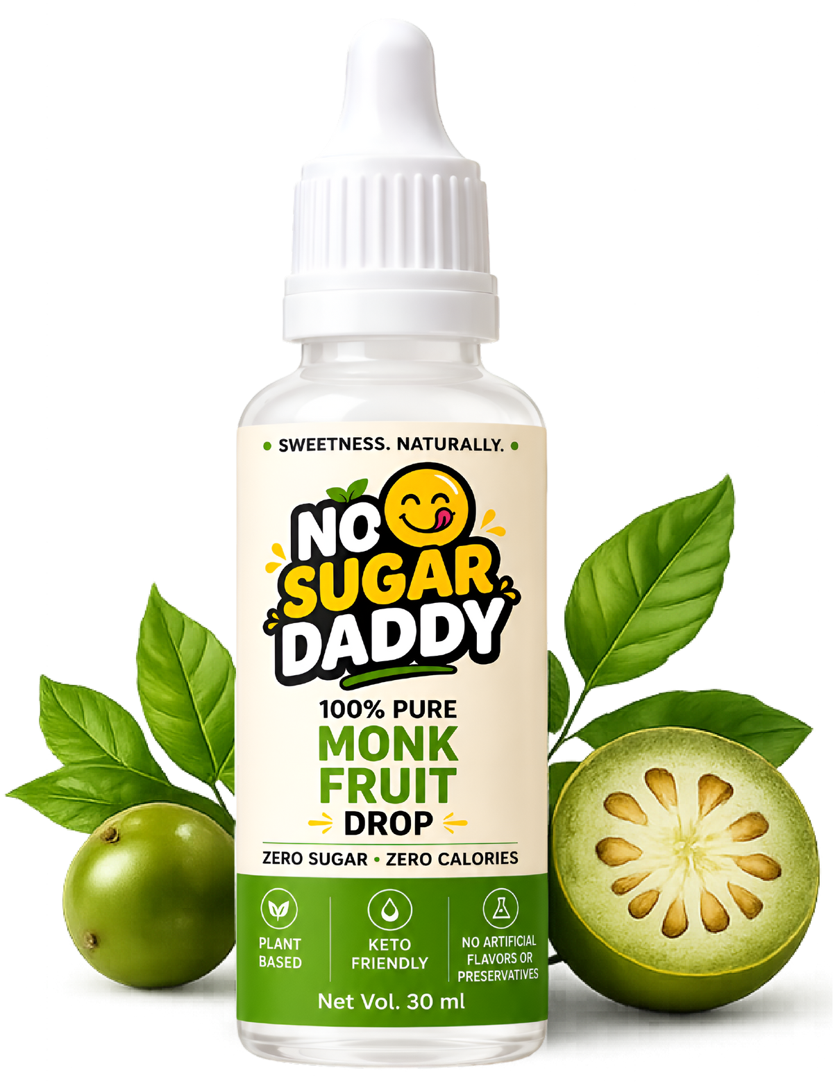 [[100% Monk Fruit Drops ]]